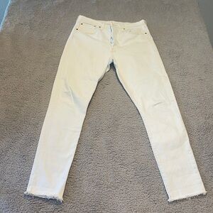 Levi's 501 straight leg denim light wash size 31